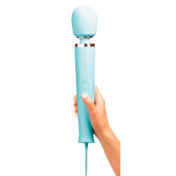 le WAND Wand Powerful Plug-In 34cm - Tête 62mm Bleu Ciel